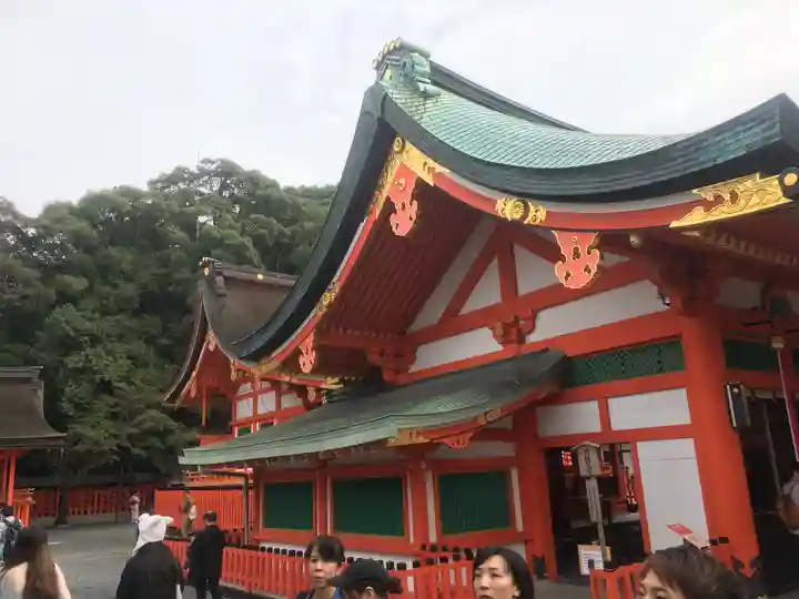 伏見稲荷大社の本殿・本堂