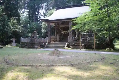 粟鹿神社の本殿・本堂