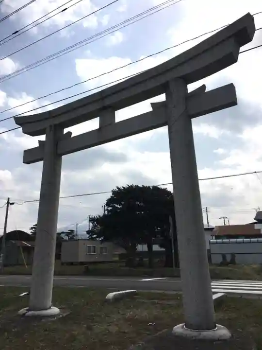 掛澗稲荷神社の鳥居