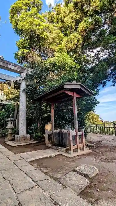 飯綱神社の手水舎