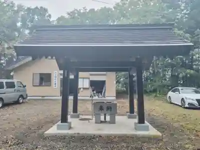 伏古神社の手水舎