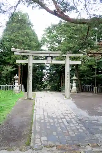 函館八幡宮の鳥居