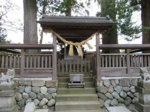 飛騨一宮水無神社の末社