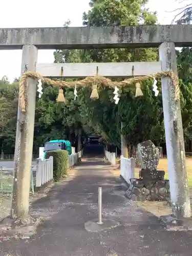 熊野社の鳥居