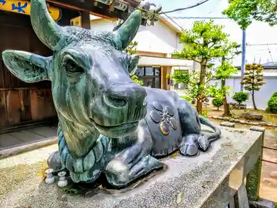 立野神社の狛犬
