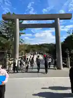 伊勢神宮内宮(皇大神宮)の鳥居