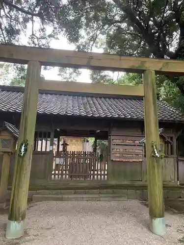 竹神社の鳥居