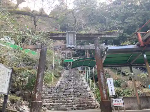 龍王神社の鳥居