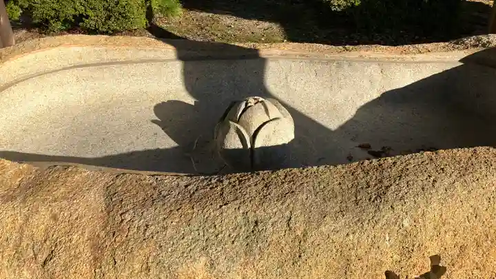 日應寺の手水舎