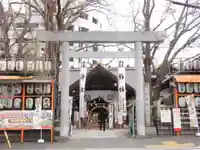 波除神社(波除稲荷神社)の鳥居