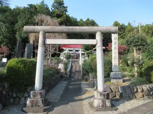 木野下神社の鳥居