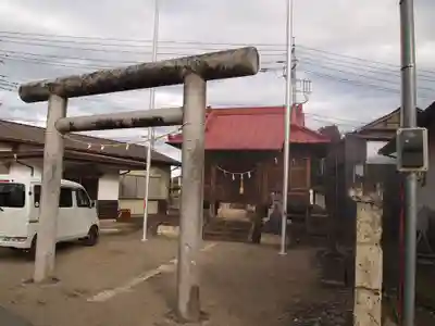志良山神社の鳥居