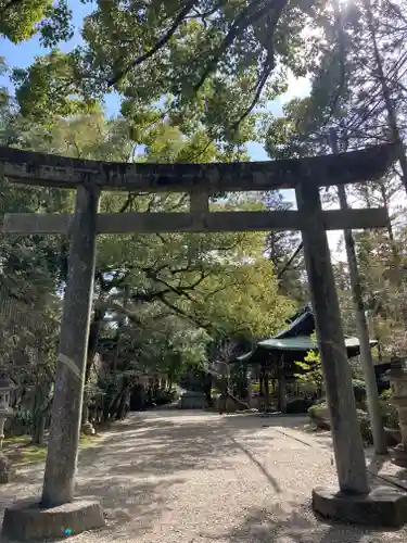 六所神社の鳥居