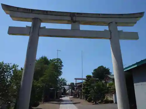 健田須賀神社の鳥居