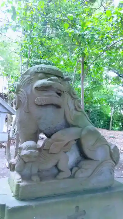 大宮・大原神社の狛犬