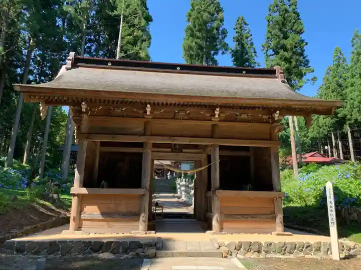 天台寺の山門・神門
