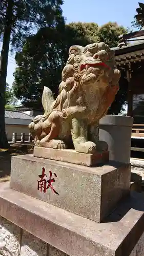 大戸神社の狛犬
