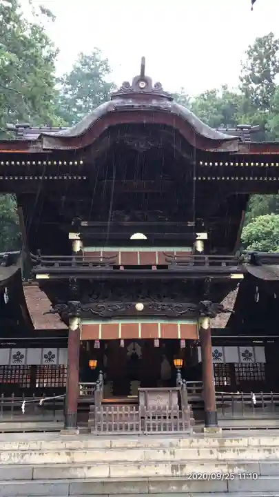 諏訪大社下社秋宮の本殿・本堂