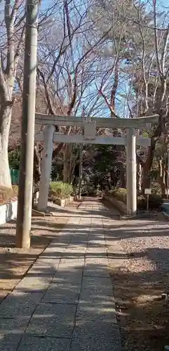 前原御嶽神社の鳥居