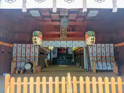 羽利神社の本殿・本堂