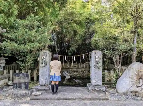 梶屋八幡神社の庭園