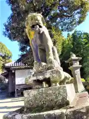 大津山阿蘇神社の狛犬