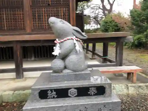 淡海國玉神社の狛犬