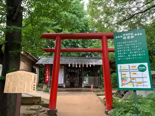 武州与野天祖神社の鳥居