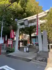 矢先稲荷神社の鳥居