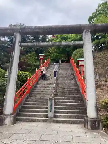 足利織姫神社の鳥居
