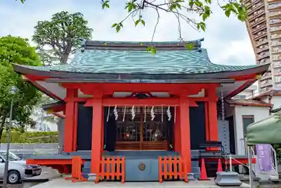 麻布氷川神社の本殿・本堂