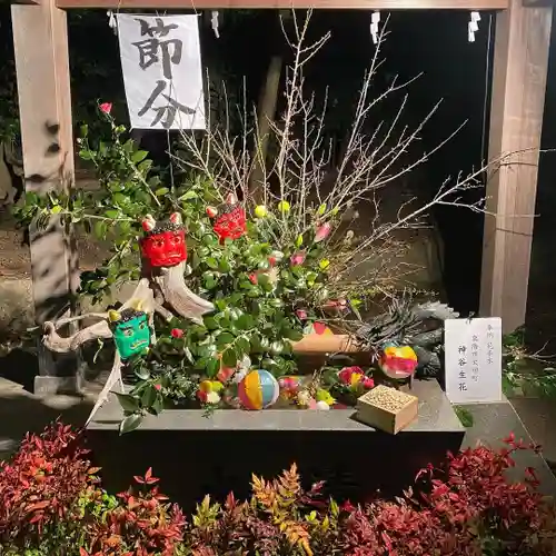 東海市熊野神社の手水舎