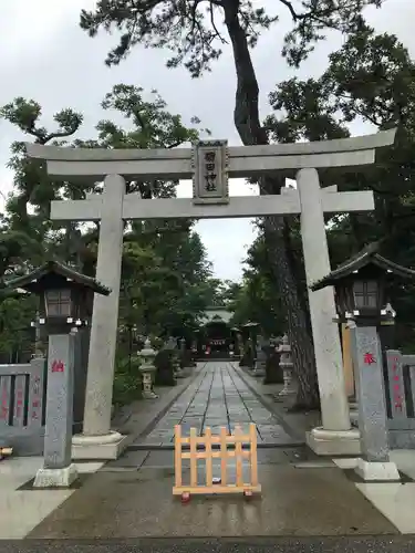 菊田神社の鳥居