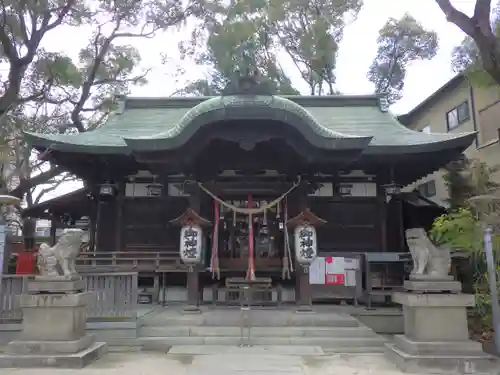 海老江八坂神社の本殿・本堂