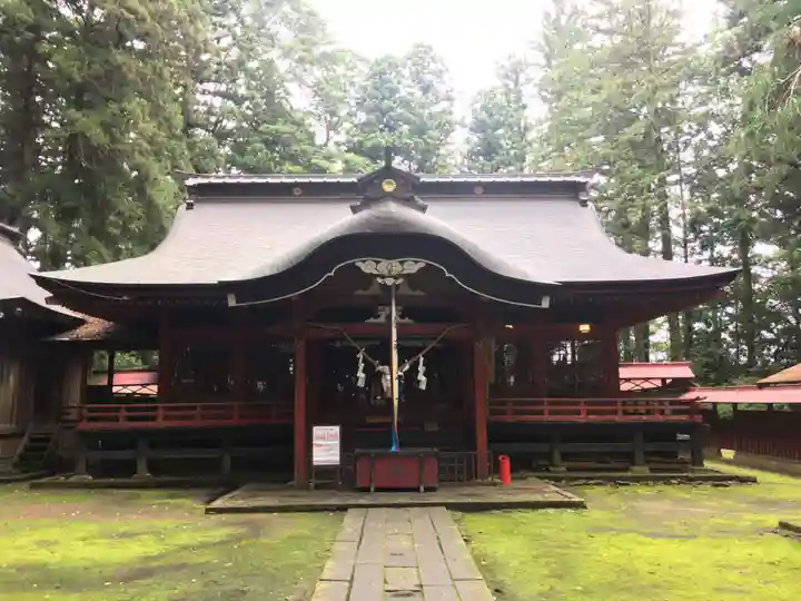 都々古別神社(八槻)の本殿・本堂