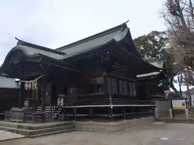 葛飾八幡宮の本殿・本堂