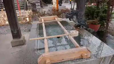 長良神社の手水舎