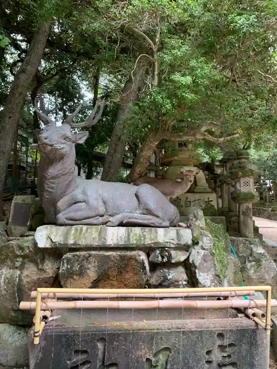 春日大社の手水舎