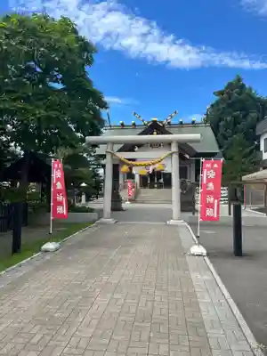 烈々布神社の鳥居