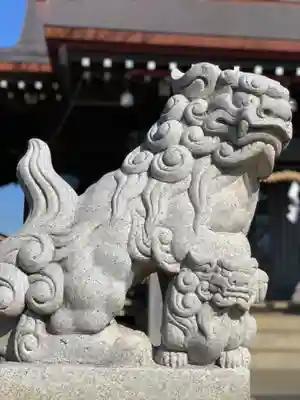 春ノ木神明社の狛犬