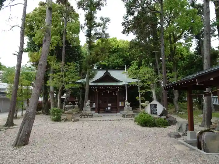 市杵島姫神社の本殿・本堂