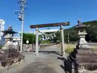 濱名惣社神明宮の鳥居