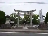 下庄八幡神社の鳥居