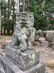 比良賀神社の狛犬