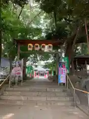 金ヶ作熊野神社の鳥居