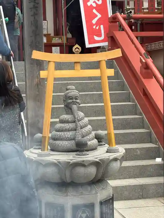 寛永寺不忍池弁天堂の鳥居