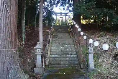 仁井田神社の鳥居
