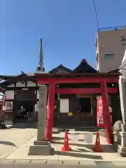 牛玉山観音寺の鳥居