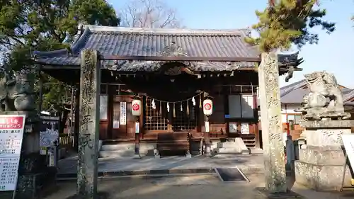 素盞嗚神社の本殿・本堂