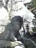 高木神社の狛犬